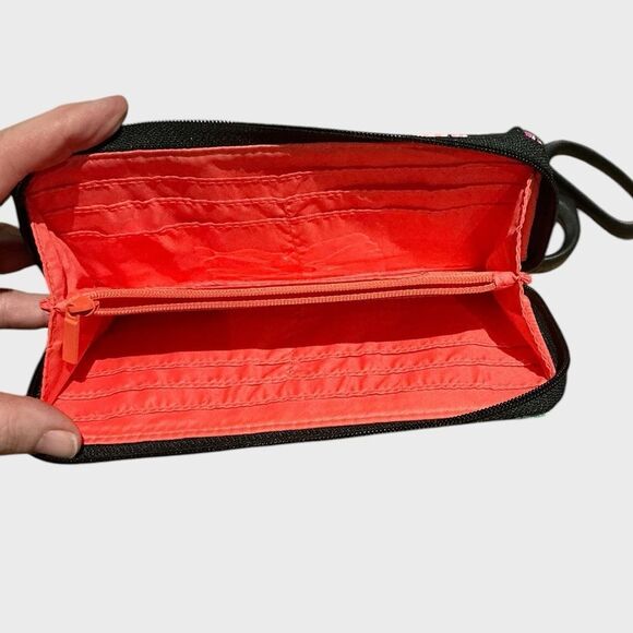 Vera Bradley Long Zip Around Wallet Tagerine Twist - Picture 7 of 9